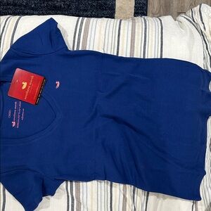 Blue V-Neck T-Shirt